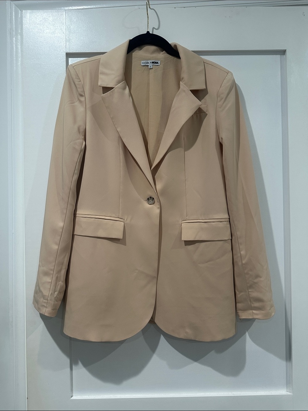 Single-Button Blazer size small